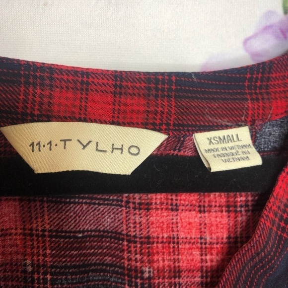 11-1-TYLHO | Mona Plaid Swing Dress - Picture 4 of 5